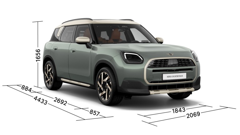 MINI Countryman - rozmery